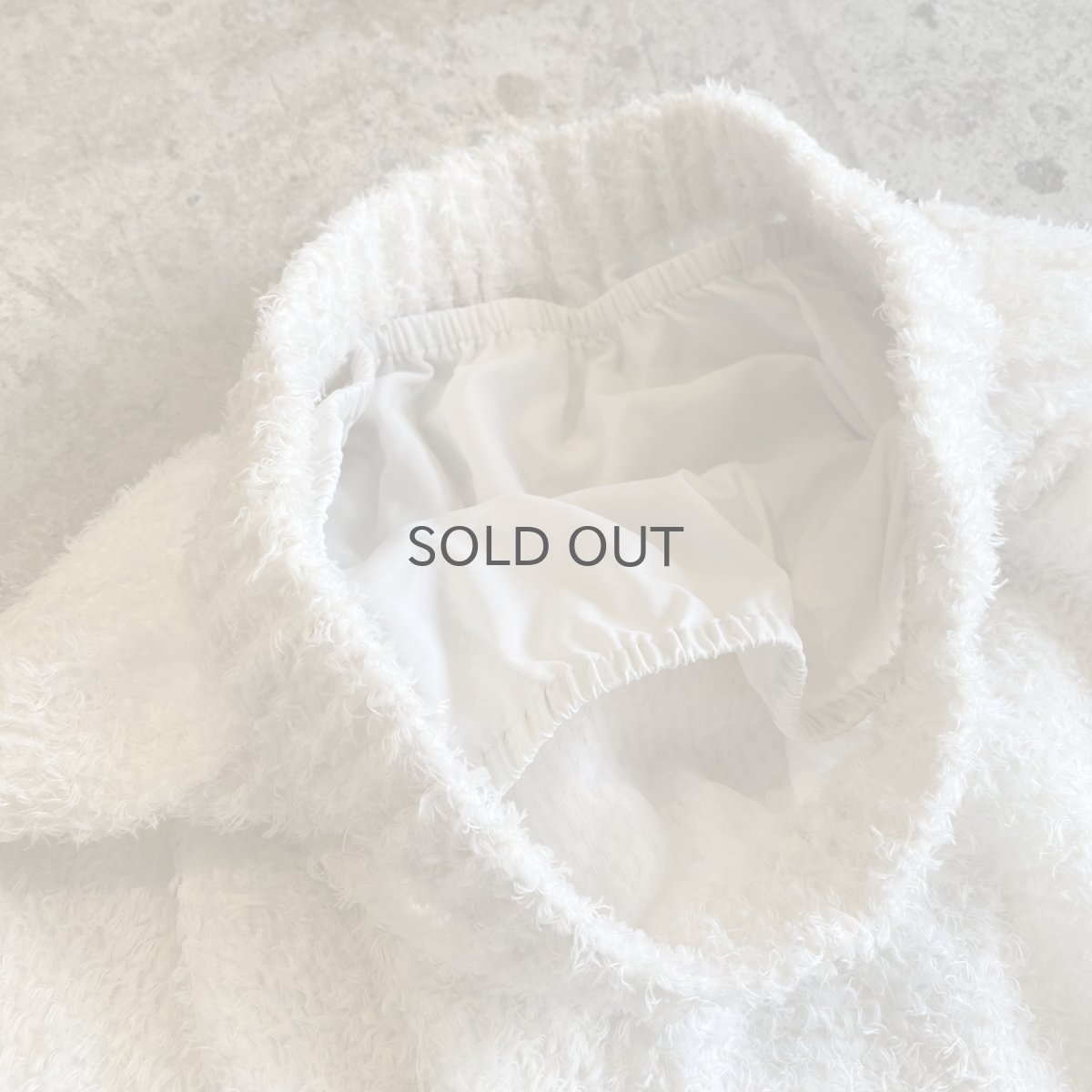 画像9: WHITE COLOR POINT SHORT FRINGE DESIGN FLARE LONG SKIRT / W24~W31 (9)