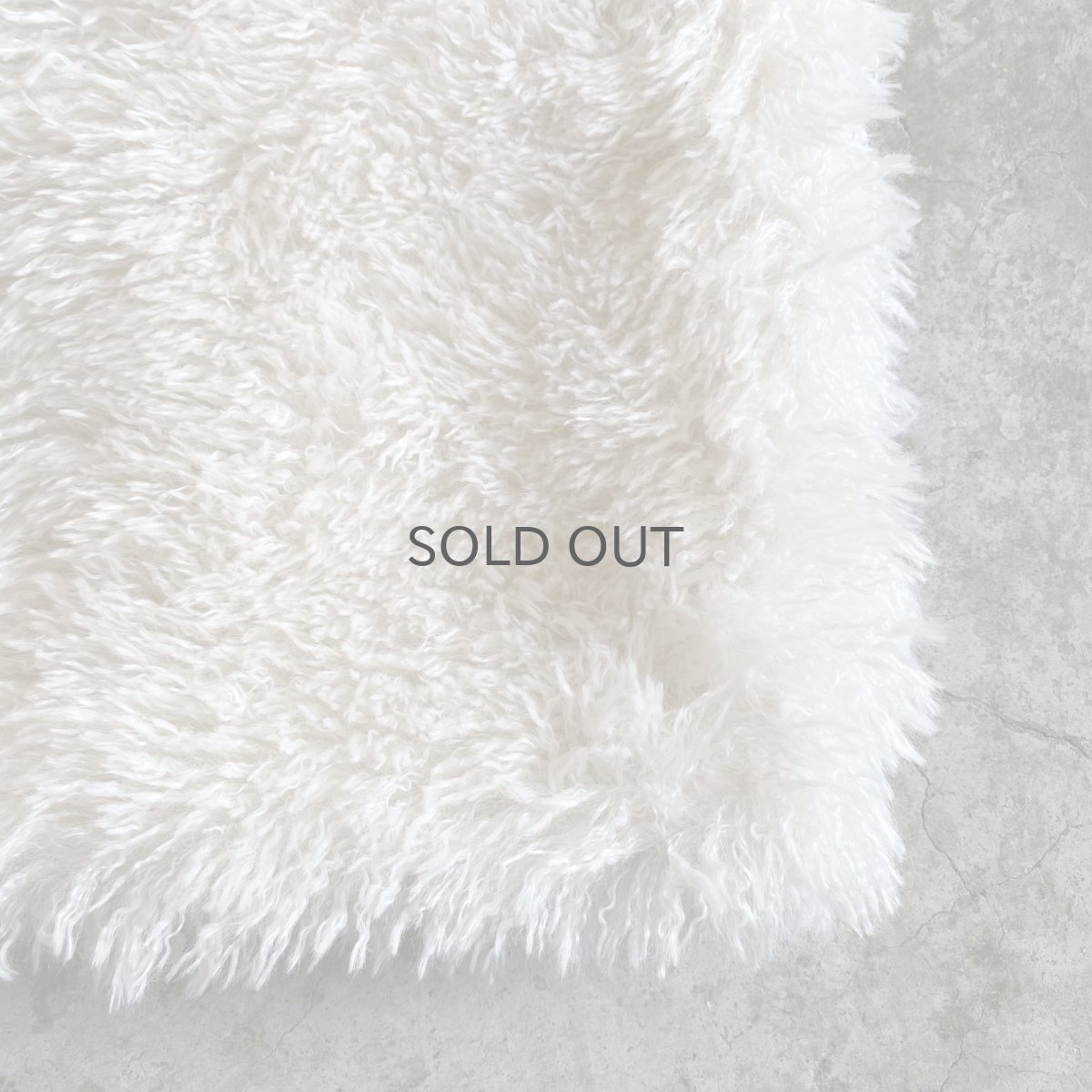 画像7: WHITE COLOR FAUX FUR DESIGN VEST / Ladies M (7)