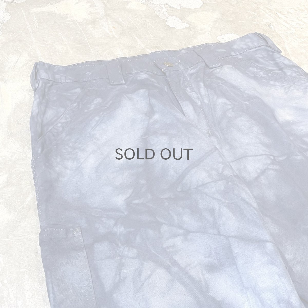 画像3: 【CARHARTT】ALL OVER TIE DYE PATTERN WORK PANTS / W34 (3)