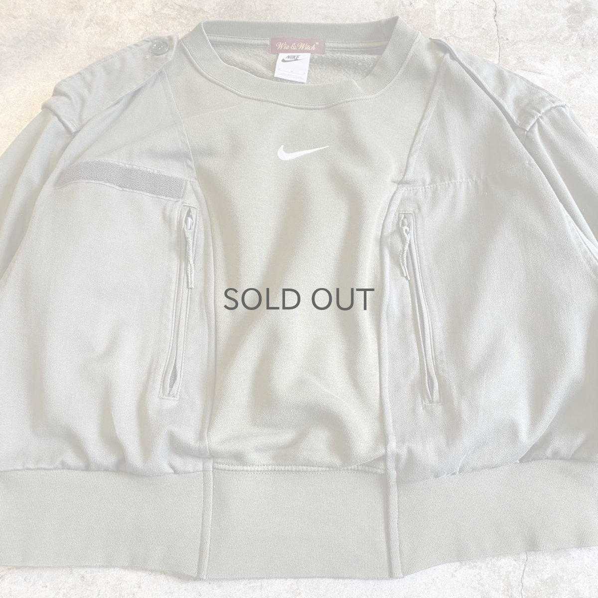 画像5: 【Wiz&Witch】"UNITED" SPORTY MILITARY SWEAT / OS (5)