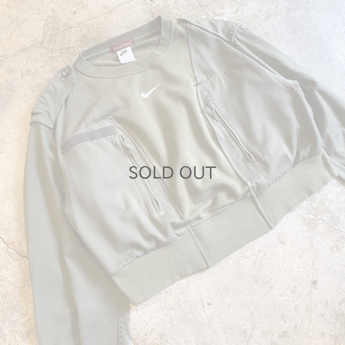 画像3: 【Wiz&Witch】"UNITED" SPORTY MILITARY SWEAT / OS (3)