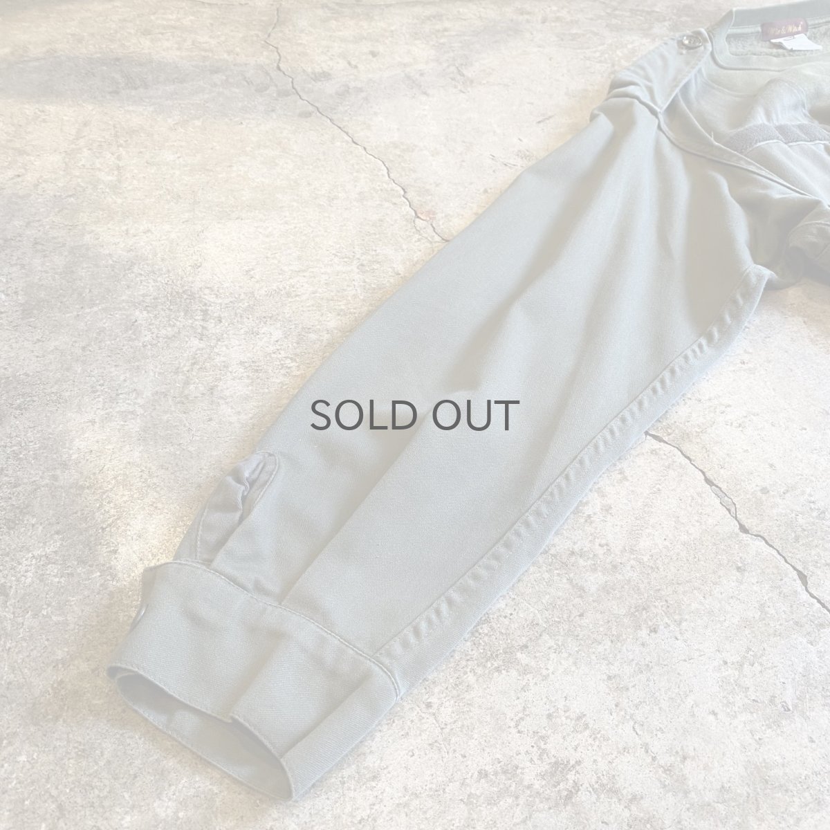 画像8: 【Wiz&Witch】"UNITED" SPORTY MILITARY SWEAT / OS (8)