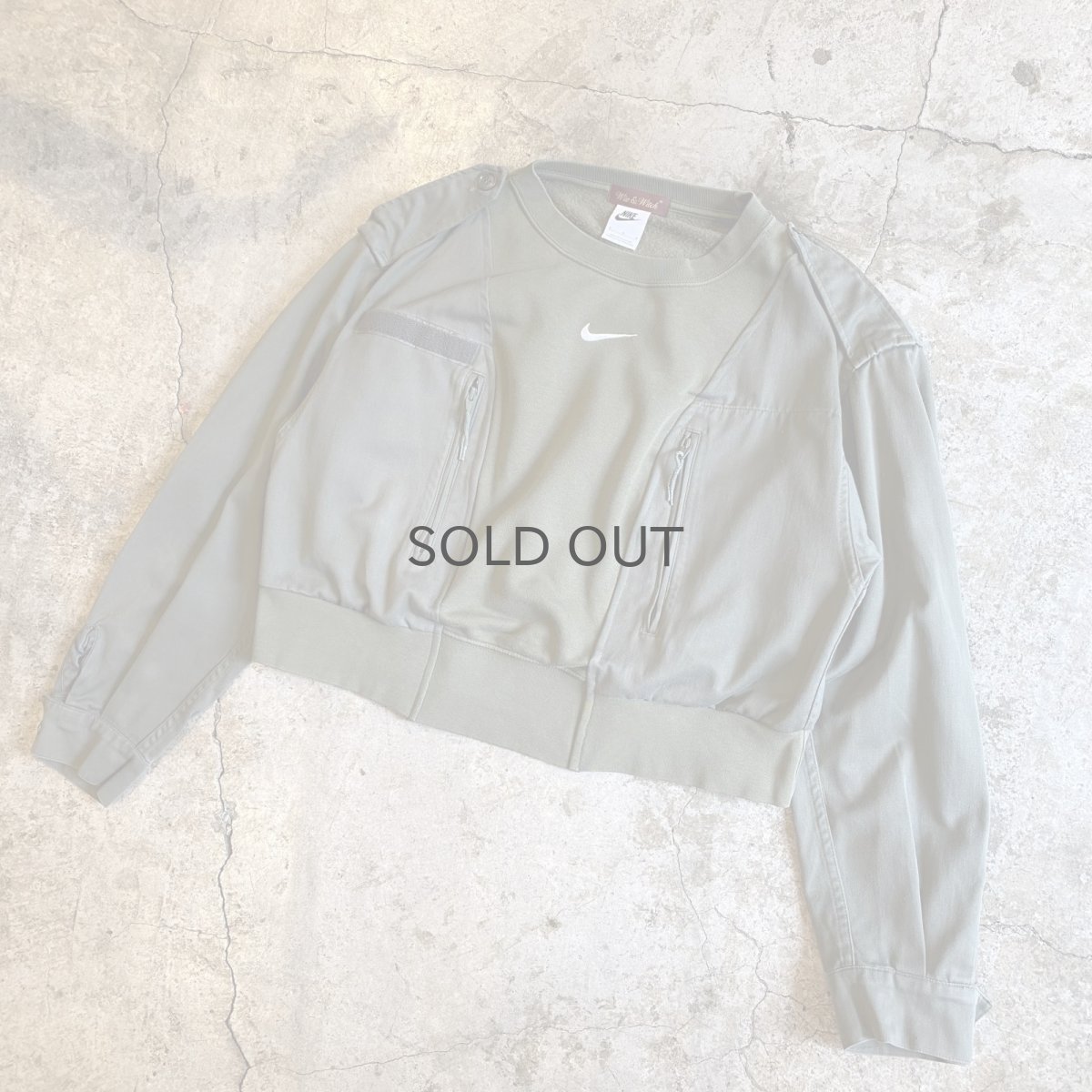 画像4: 【Wiz&Witch】"UNITED" SPORTY MILITARY SWEAT / OS (4)