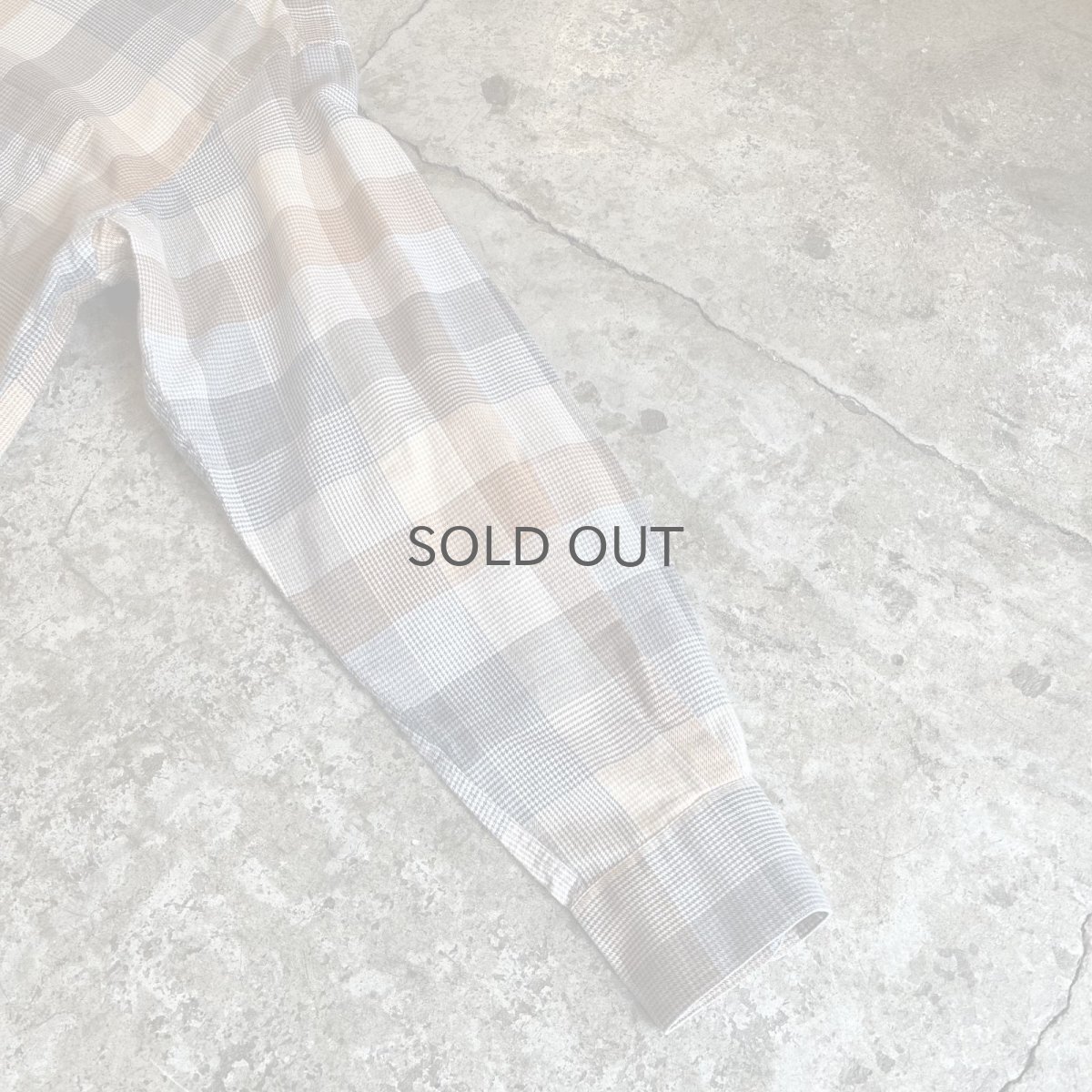 画像6: 【BURBERRYS】GLEN CHECK PATTERN POINT EMBROIDERY DESIGN L/S SHIRT / Ladies M  (6)