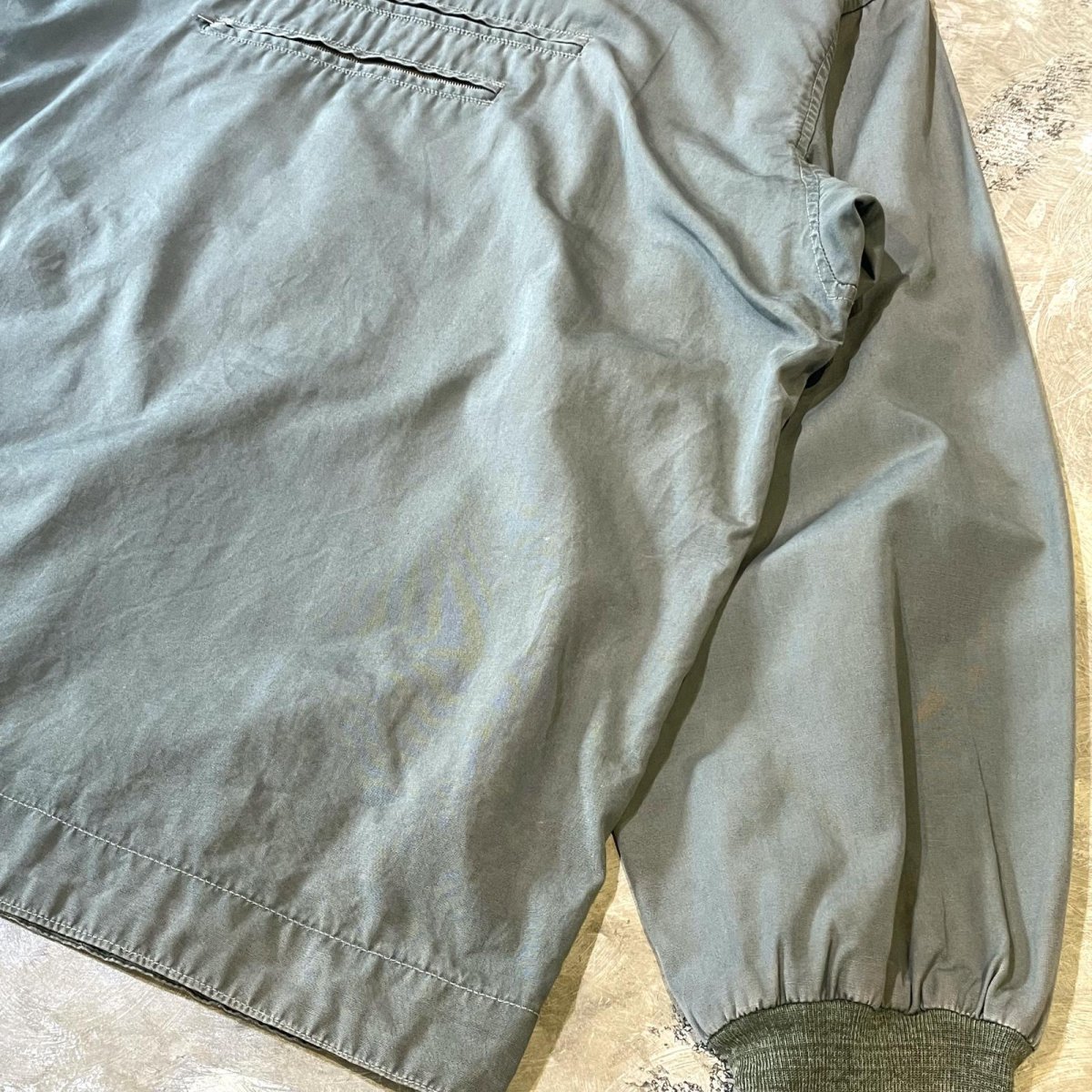 画像6: OLD FRONT POCKET HALF ZIP HOODIE SWEAT / Mens XL (6)