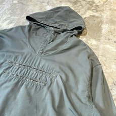 画像4: OLD FRONT POCKET HALF ZIP HOODIE SWEAT / Mens XL (4)