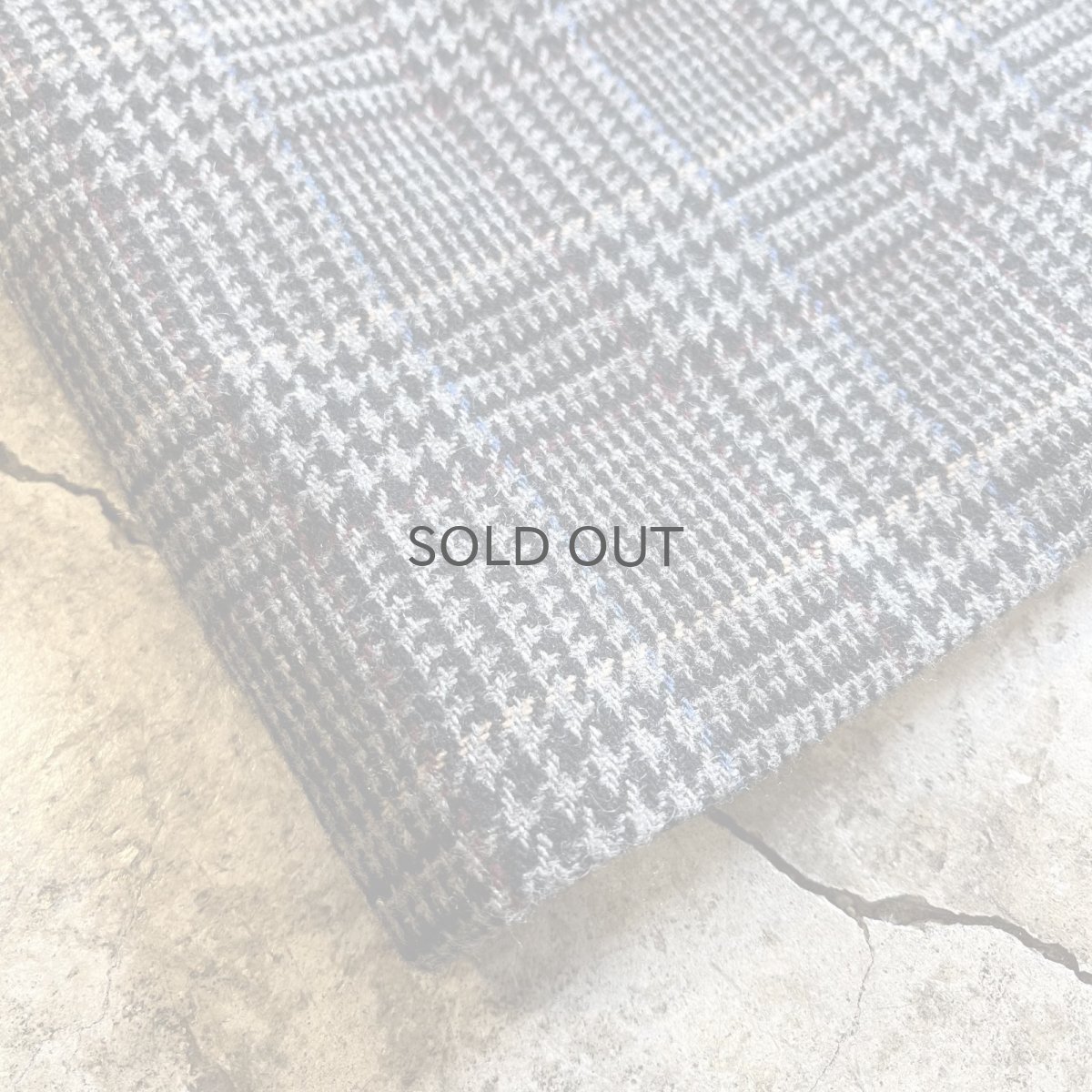 画像3: GREY COLOR GLEN CHECK PATTERN DESIGN TAILORED JACKET / Ladies M(10)  (3)