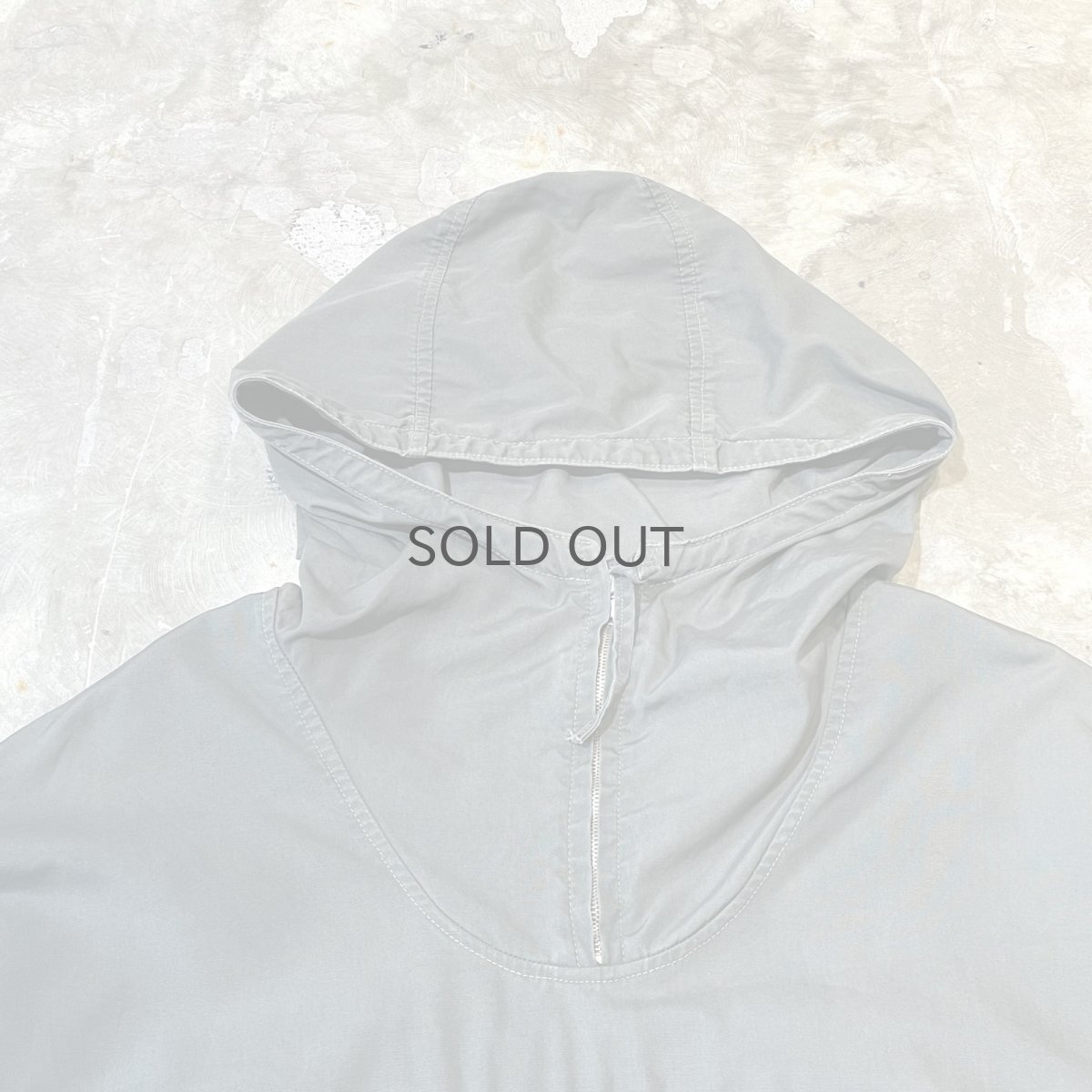 画像10: OLD FRONT POCKET HALF ZIP HOODIE SWEAT / Mens XL (10)