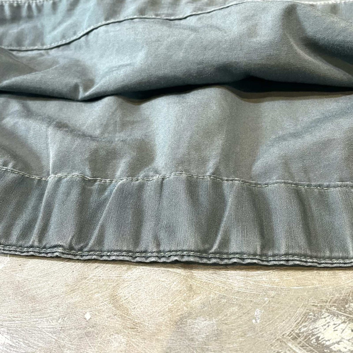 画像8: OLD FRONT POCKET HALF ZIP HOODIE SWEAT / Mens XL (8)