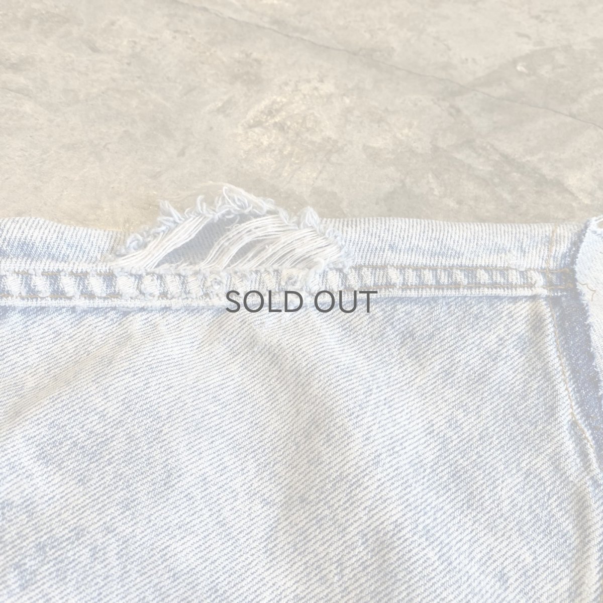 画像11: 【Wiz&Witch】"WANDERER" NO COLLAR ZIP UP DENIM JACKET / OS (11)