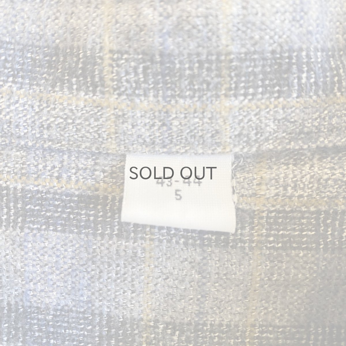 画像14: GRANDPA CHECK DESIGN LONG L/S SHIRT / Ladies XL (14)