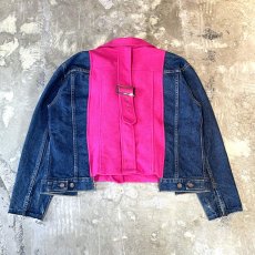 画像2: 【Wiz&Witch】"UNITED" DENIM×RIDERS JACKET / OS (2)