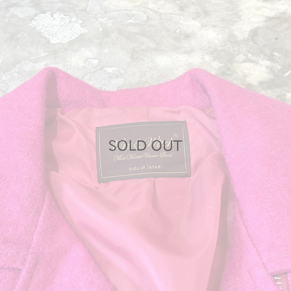 画像10: 【Wiz&Witch】"UNITED" DENIM×RIDERS JACKET / OS (10)