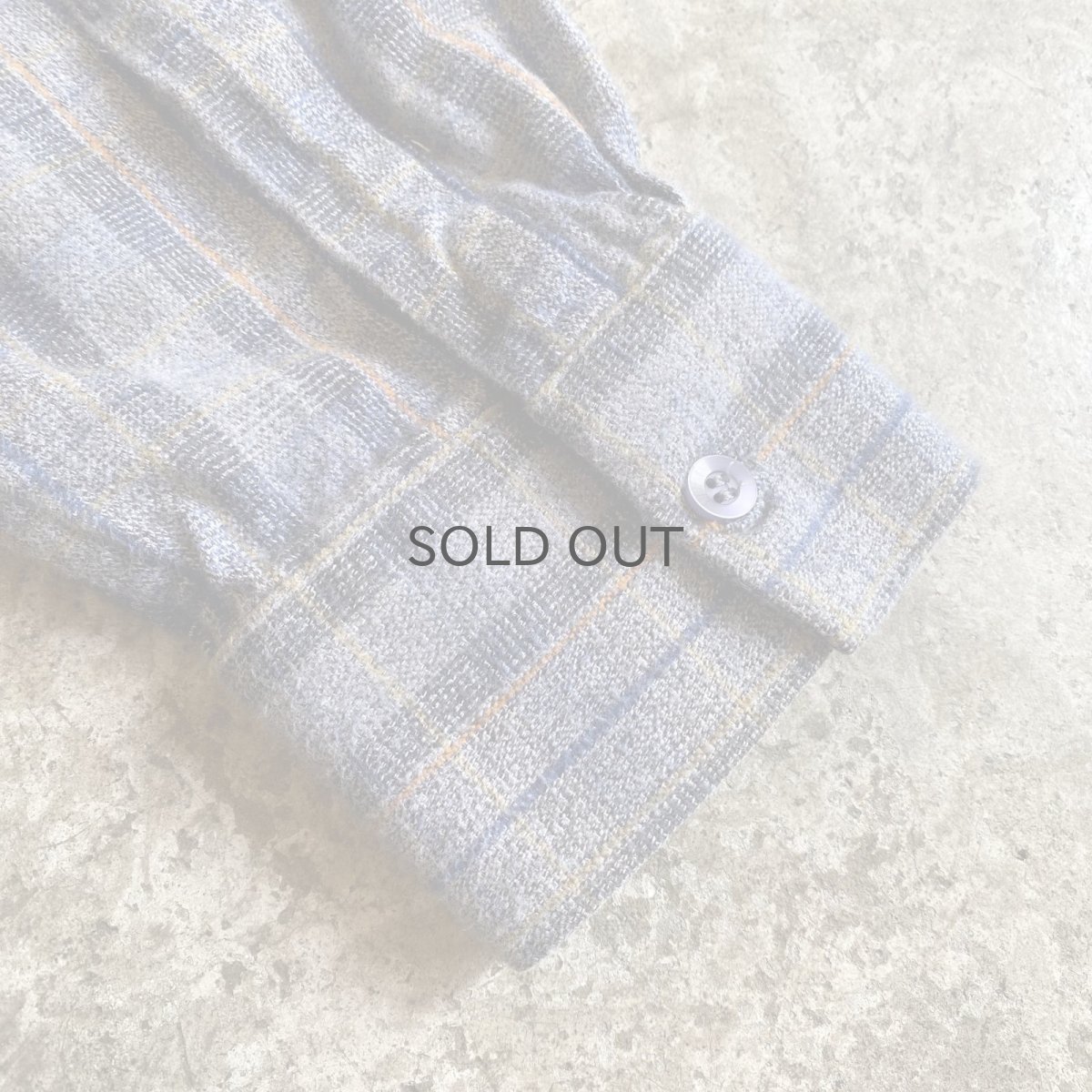 画像11: GRANDPA CHECK DESIGN LONG L/S SHIRT / Ladies XL (11)