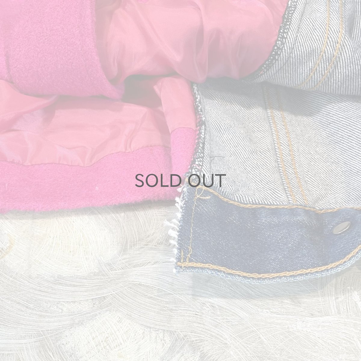 画像8: 【Wiz&Witch】"UNITED" DENIM×RIDERS JACKET / OS (8)