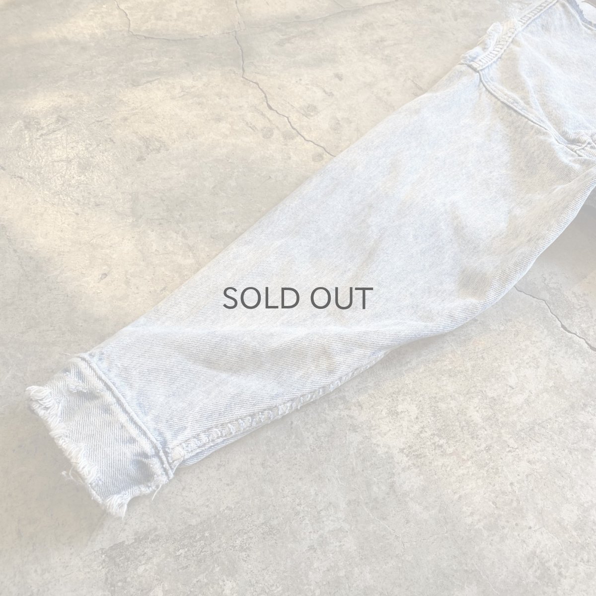 画像7: 【Wiz&Witch】"WANDERER" NO COLLAR ZIP UP DENIM JACKET / OS (7)