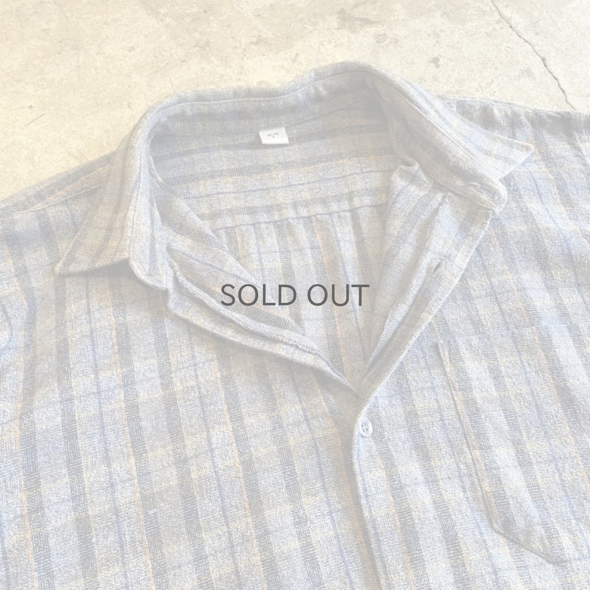 画像9: GRANDPA CHECK DESIGN LONG L/S SHIRT / Ladies XL (9)