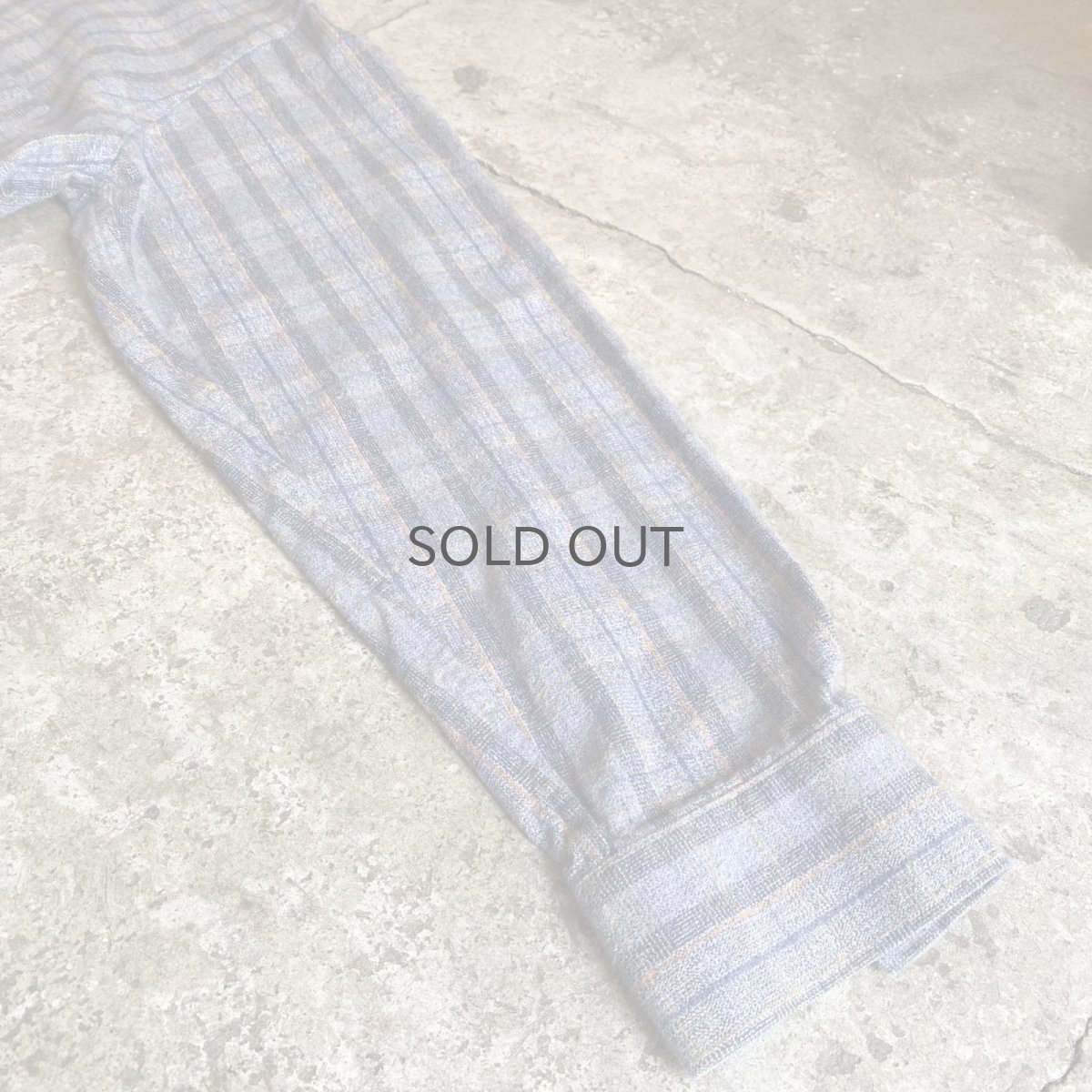 画像7: GRANDPA CHECK DESIGN LONG L/S SHIRT / Ladies XL (7)