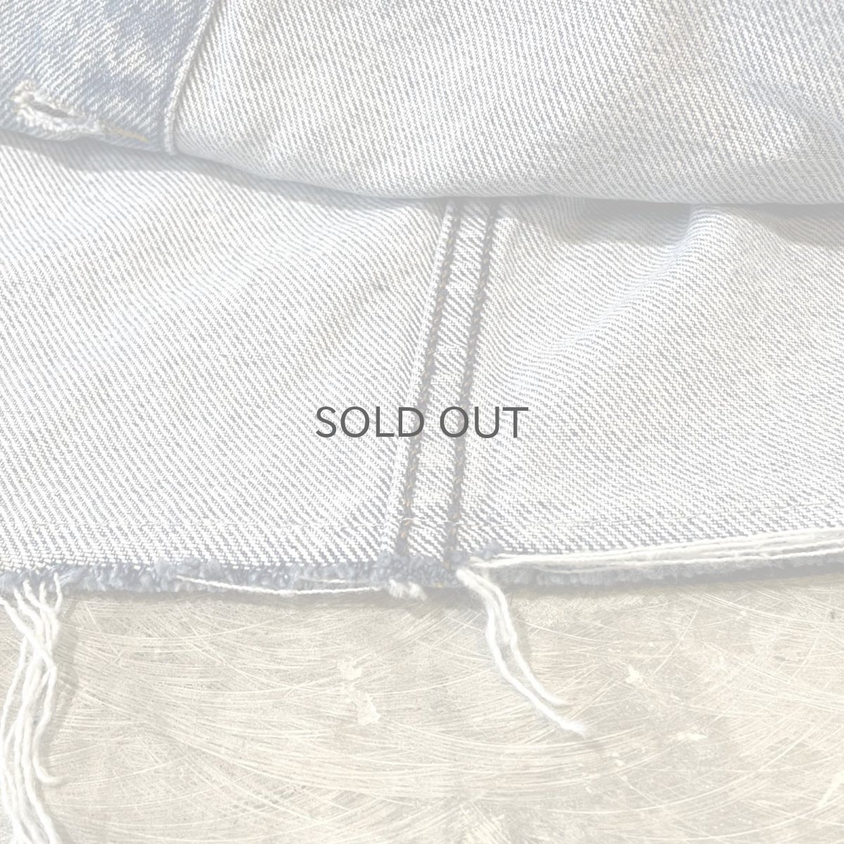 画像9: 【Wiz&Witch】"WANDERER" NO COLLAR ZIP UP DENIM JACKET / OS (9)