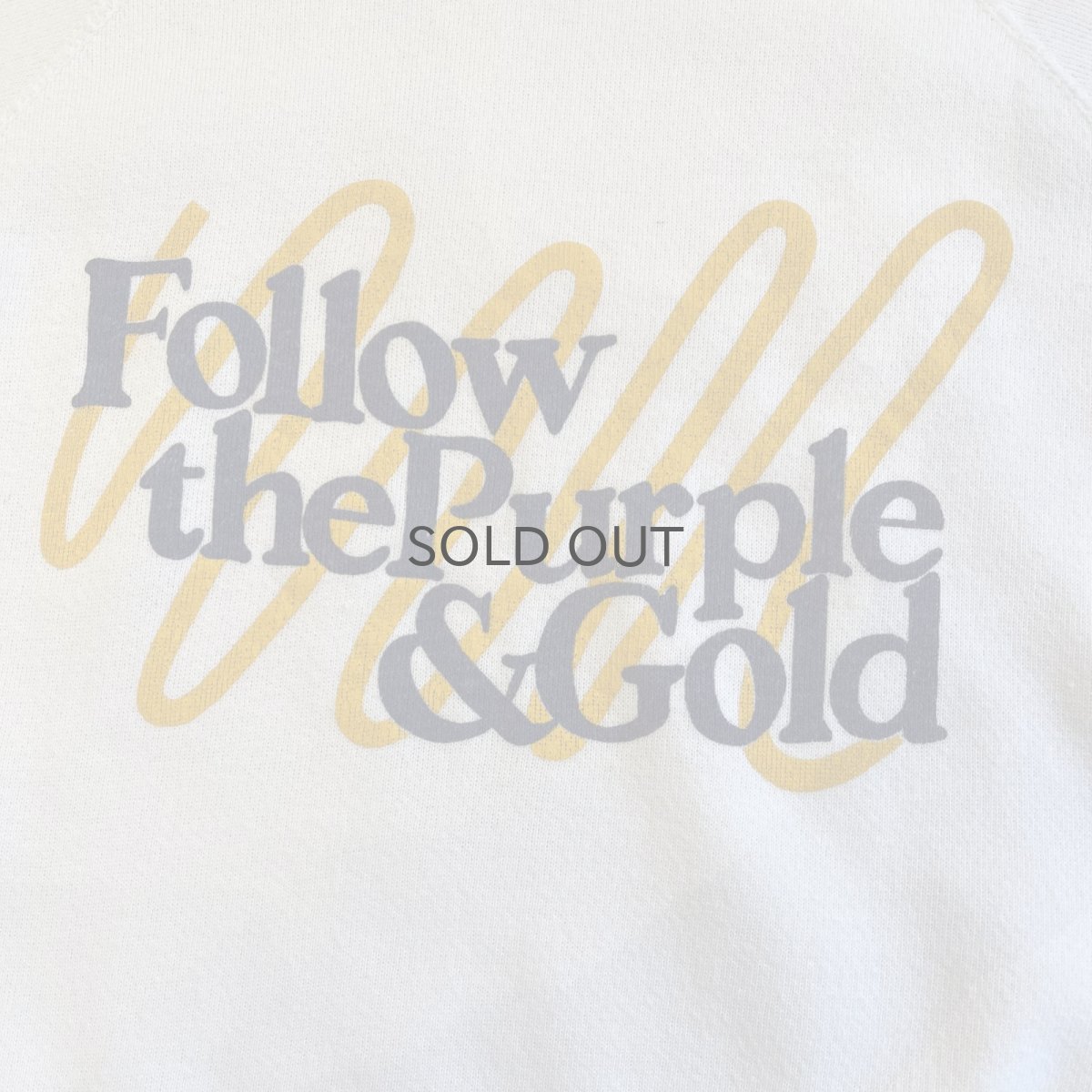 画像9: 80's BOTH SIDES FRONT COLOR LOGO PRINTED L/S SWEAT / Ladies M / MADE IN USA (9)