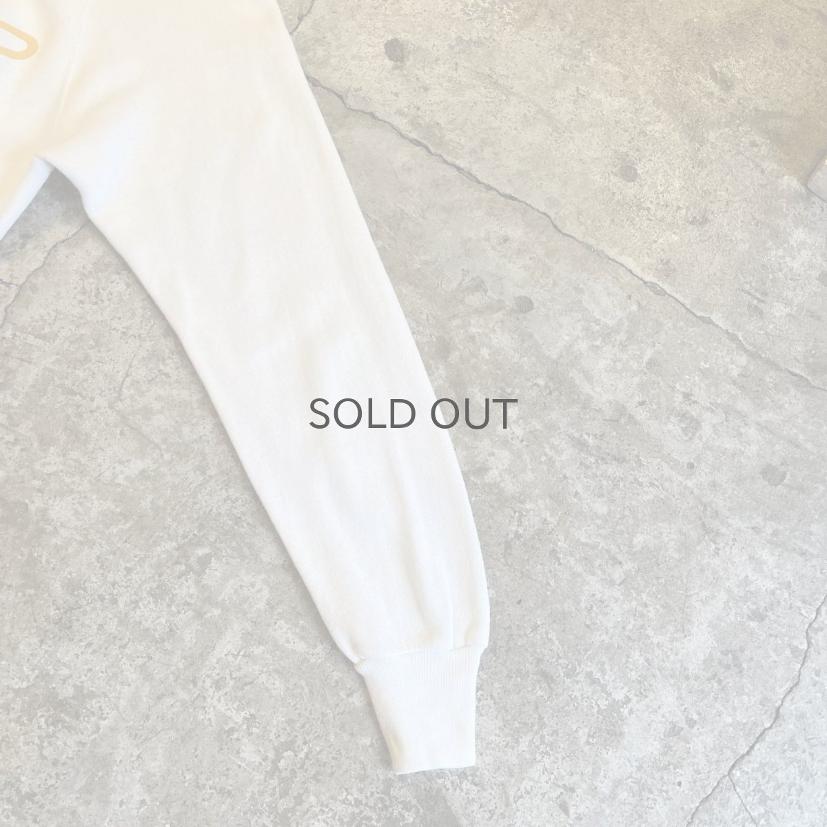 画像7: 80's BOTH SIDES FRONT COLOR LOGO PRINTED L/S SWEAT / Ladies M / MADE IN USA (7)