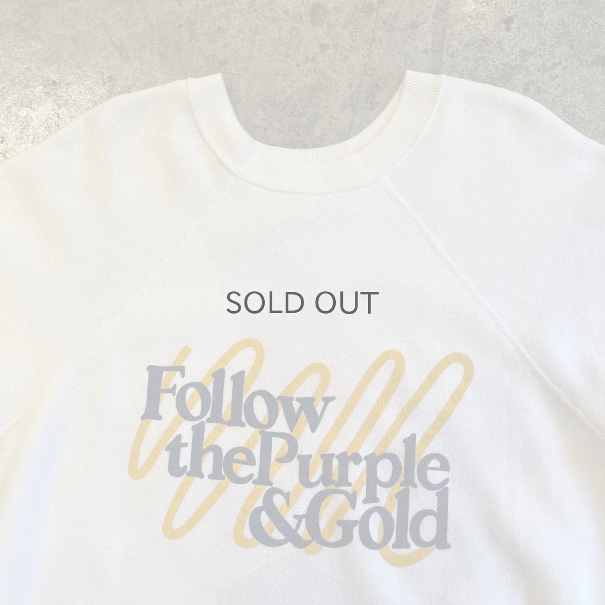 画像8: 80's BOTH SIDES FRONT COLOR LOGO PRINTED L/S SWEAT / Ladies M / MADE IN USA (8)