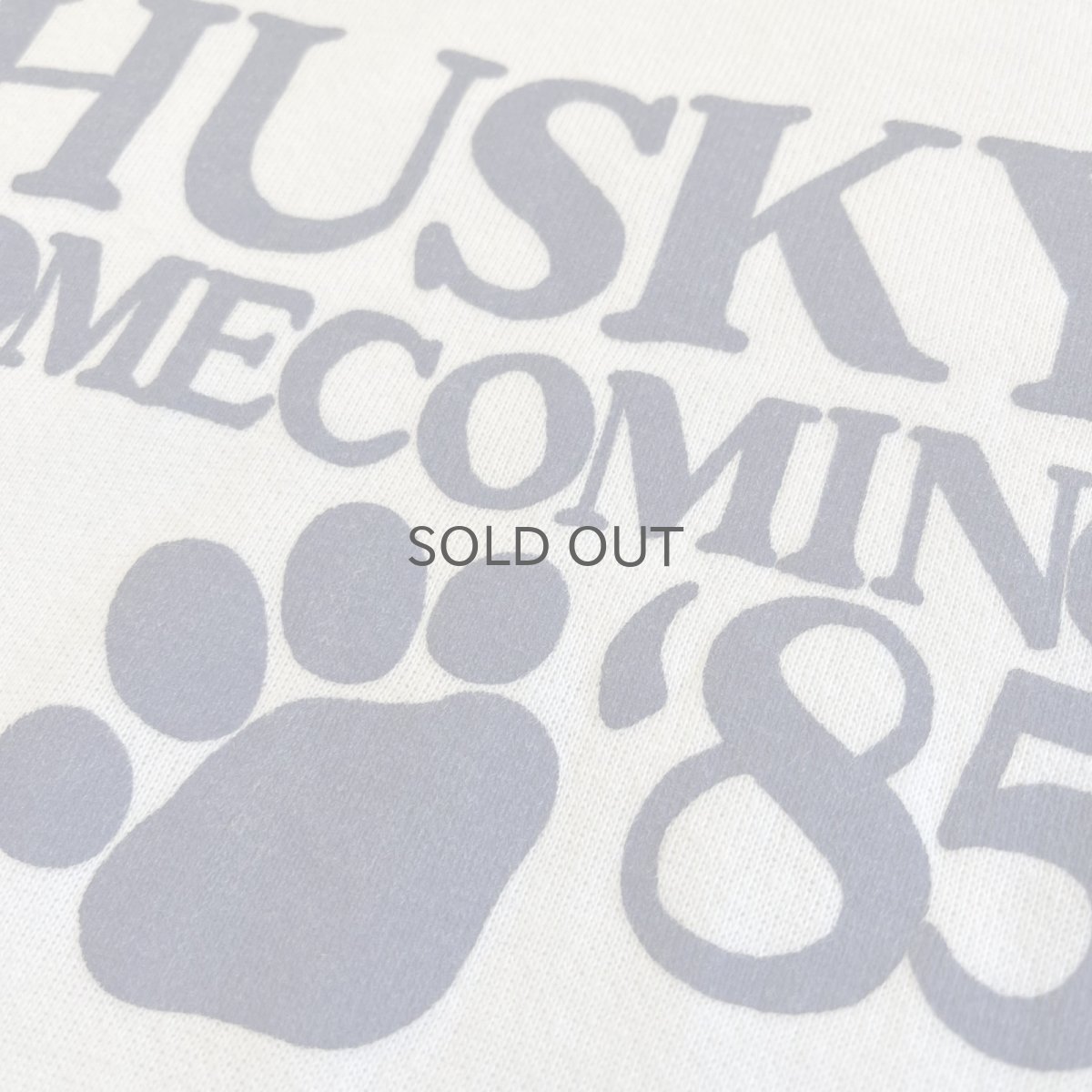 画像12: 80's BOTH SIDES FRONT COLOR LOGO PRINTED L/S SWEAT / Ladies M / MADE IN USA (12)