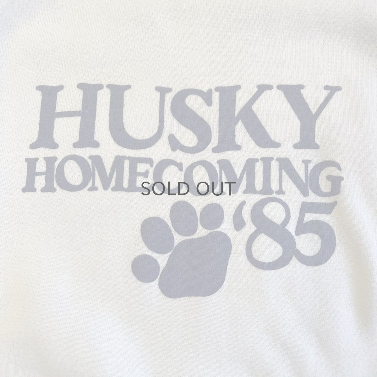 画像11: 80's BOTH SIDES FRONT COLOR LOGO PRINTED L/S SWEAT / Ladies M / MADE IN USA (11)