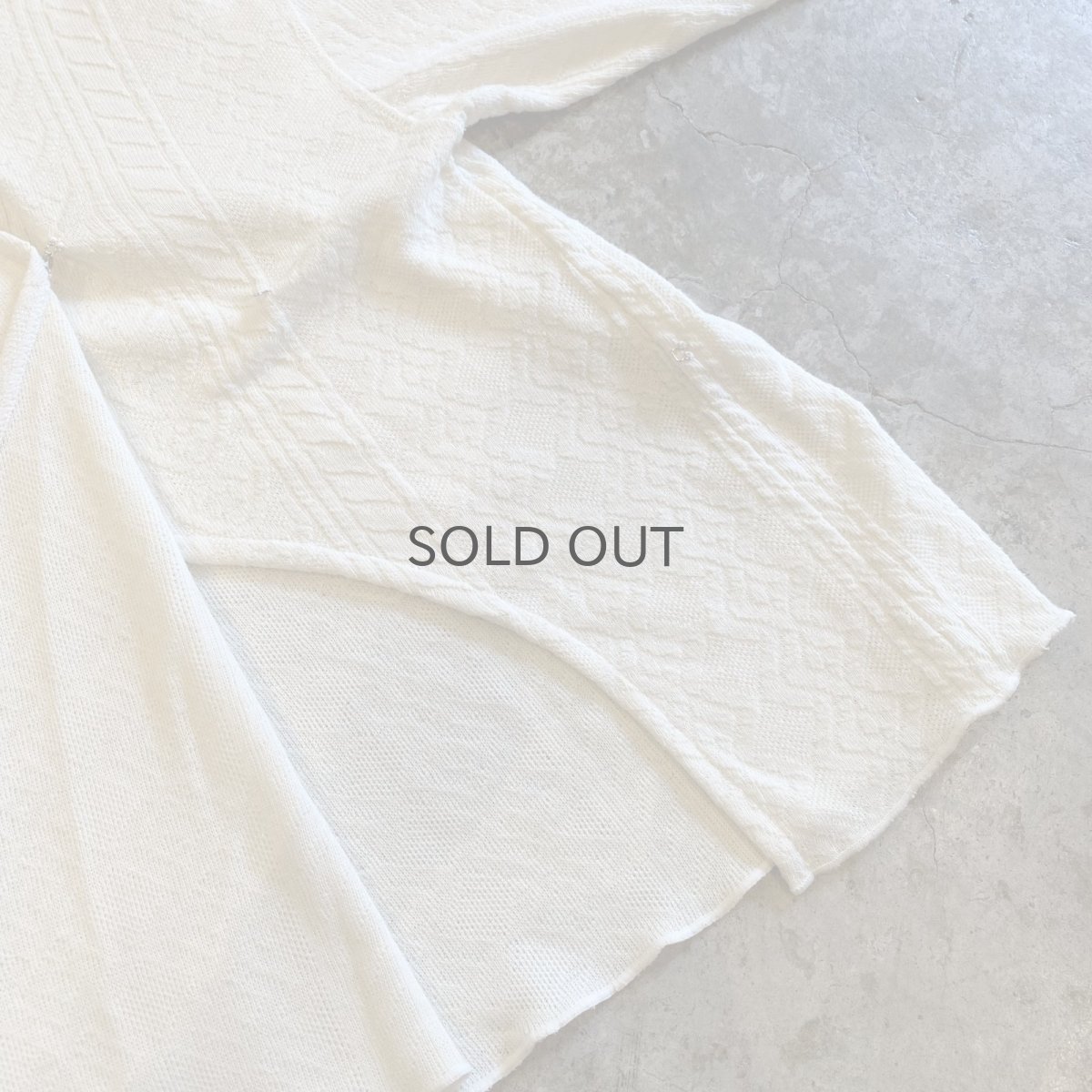 画像8: 【Wiz&Witch】"WEIRD" HOOK UP DEFORMATION CARDIGAN / OS (8)