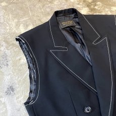 画像3: 【Wiz&Witch】"OUT STITCH" DOUBLE TAYLOR VEST / OS (3)