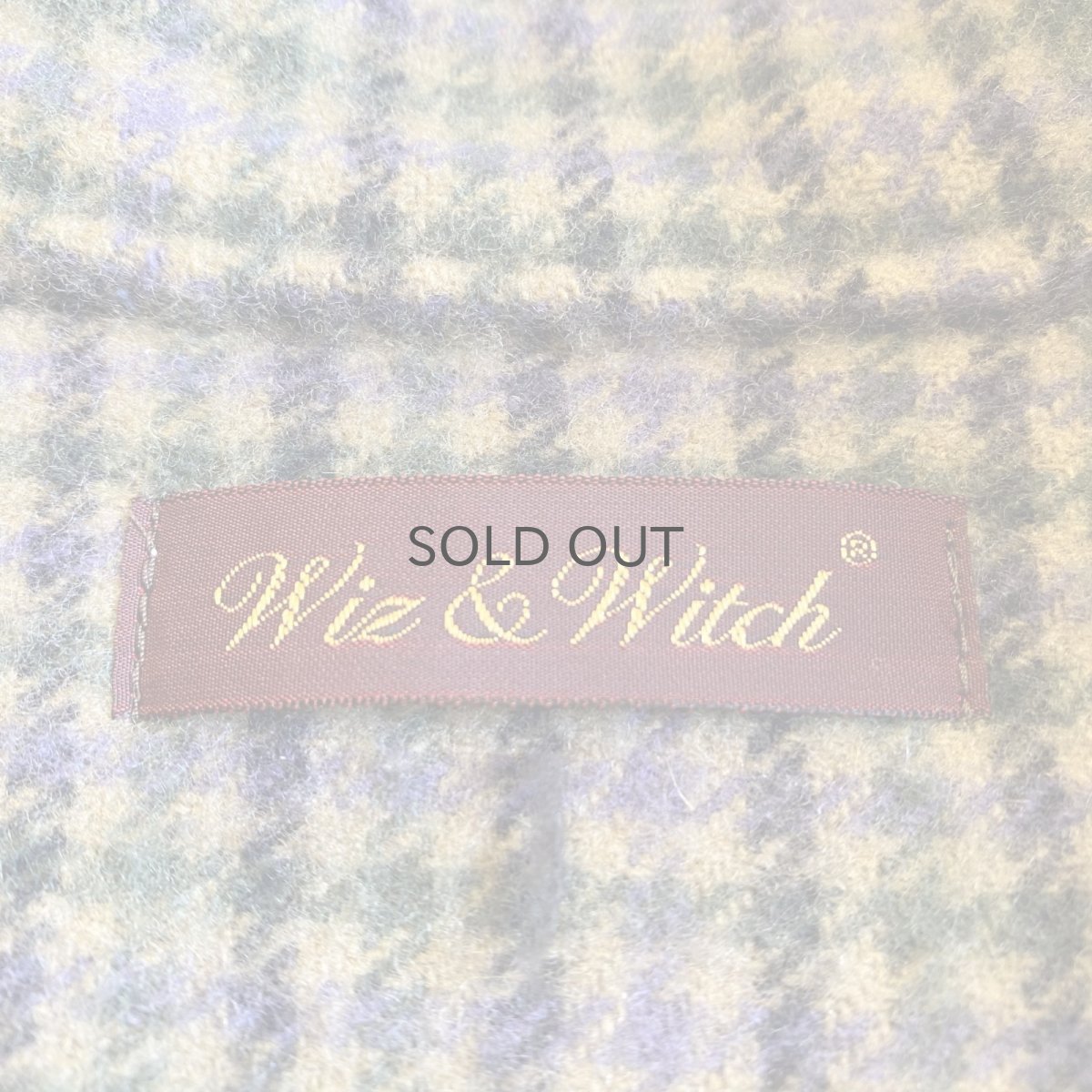 画像13: 【Wiz&Witch】"WANDERER" NO COLLAR ZIP UP FLANNEL SHIRT / OS (13)