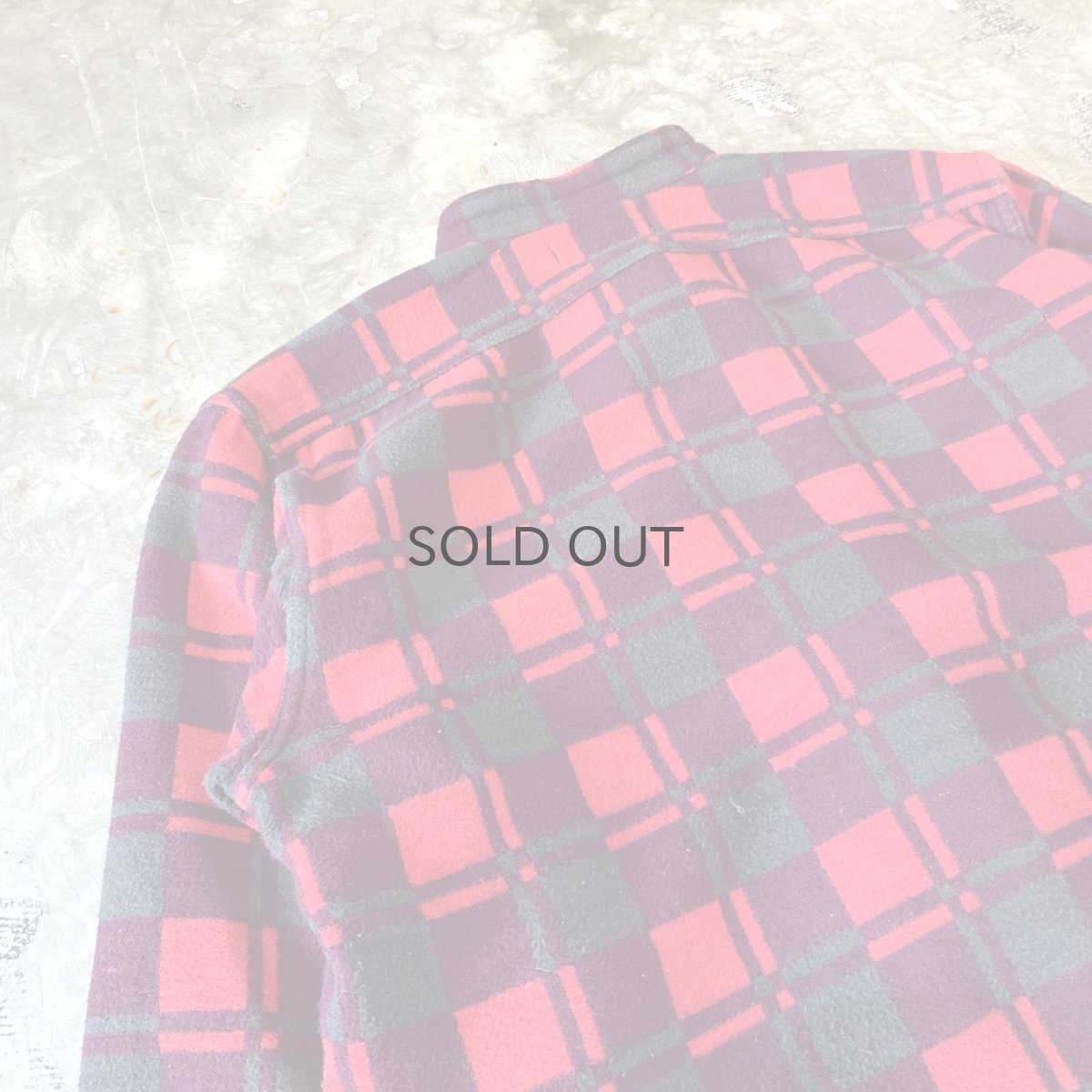 画像9: 【Wiz&Witch】"WANDERER" NO COLLAR ZIP UP FLANNEL SHIRT / OS (9)