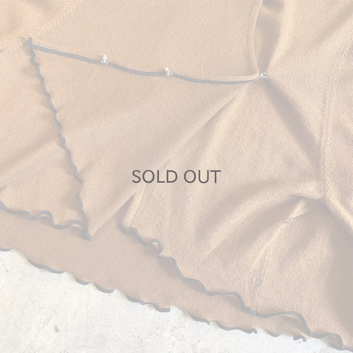 画像9: 【Wiz&Witch】"WEIRD" HOOK UP DEFORMATION CARDIGAN / OS (9)