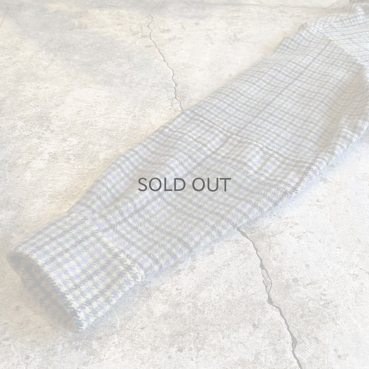 画像7: 【Wiz&Witch】"WANDERER" NO COLLAR ZIP UP FLANNEL SHIRT / OS (7)