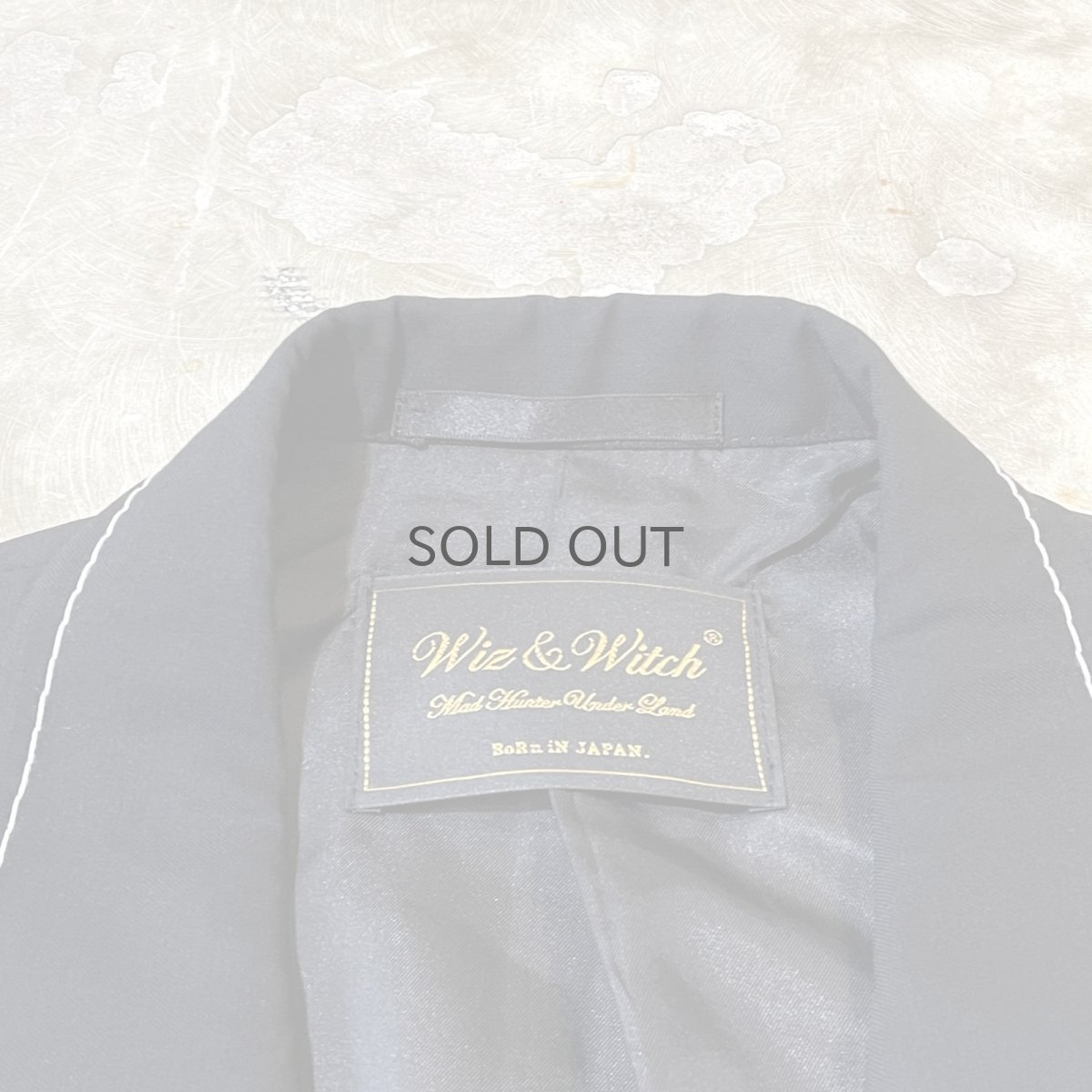 画像10: 【Wiz&Witch】"OUT STITCH" DOUBLE TAYLOR VEST / OS (10)