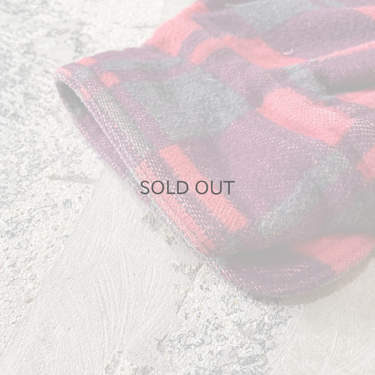 画像7: 【Wiz&Witch】"WANDERER" NO COLLAR ZIP UP FLANNEL SHIRT / OS (7)