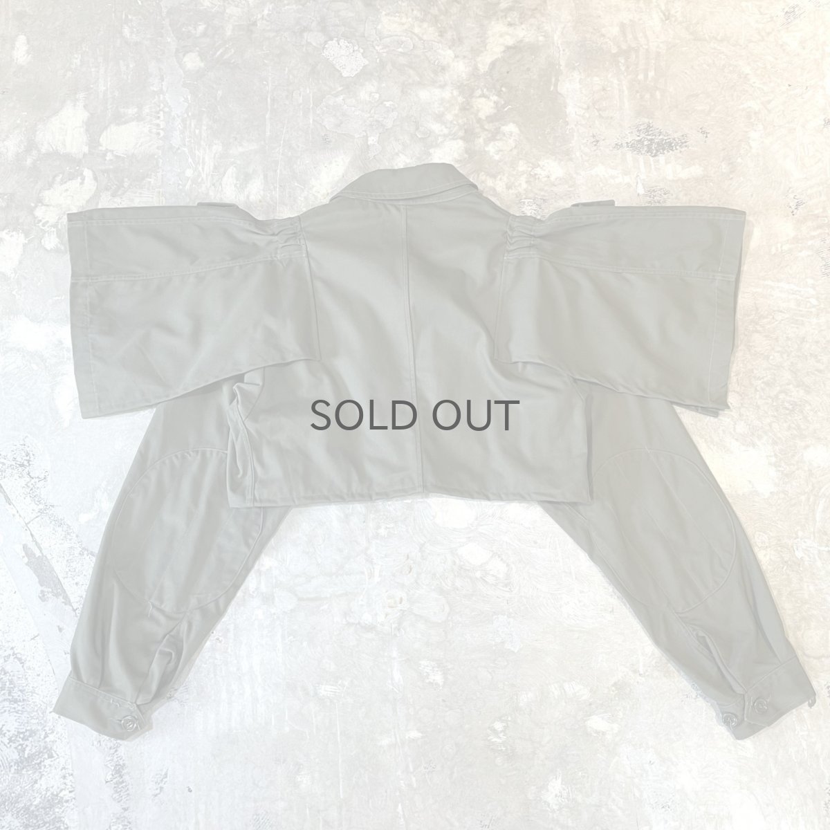 画像2: 【Wiz&Witch】"WANDERER" OLD MILITARY DOUBLE SHOULDER JACKET / OS (2)