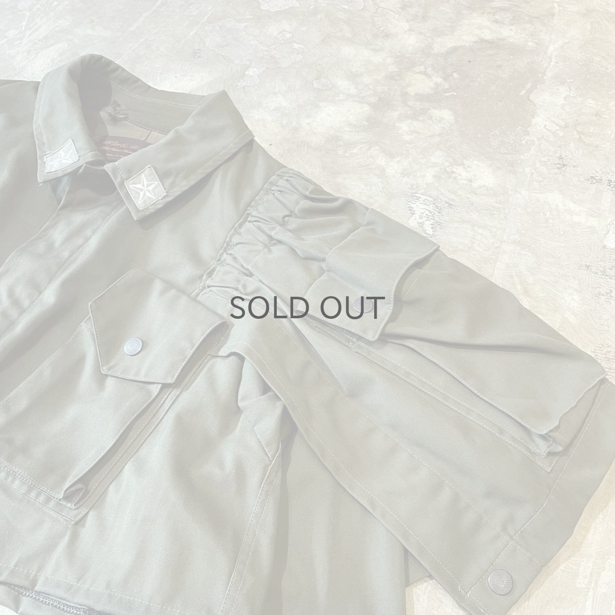 画像4: 【Wiz&Witch】"WANDERER" OLD MILITARY DOUBLE SHOULDER JACKET / OS (4)