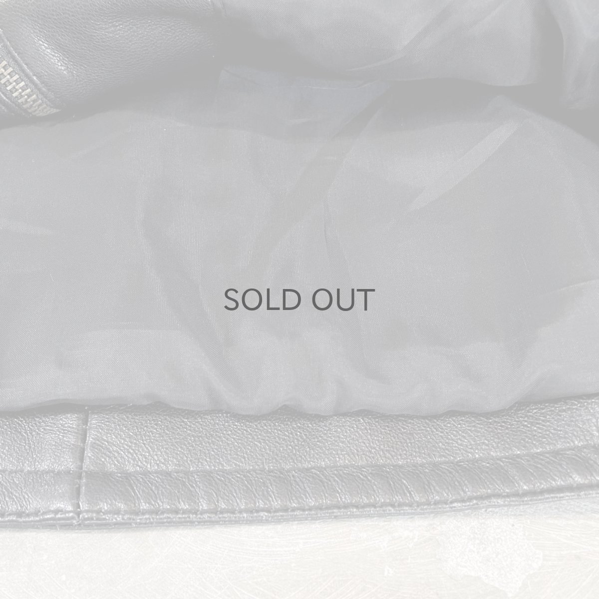 画像8: BLACK REAL LEATHER FIREMAN JACKET / Mens XL (8)