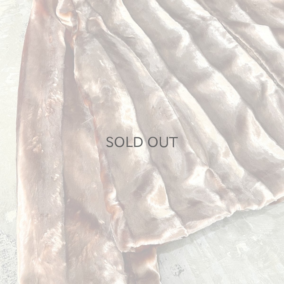 画像5: LUSTER FAUX FUR NO COLLAR JACKET / Mens XL(L) (5)