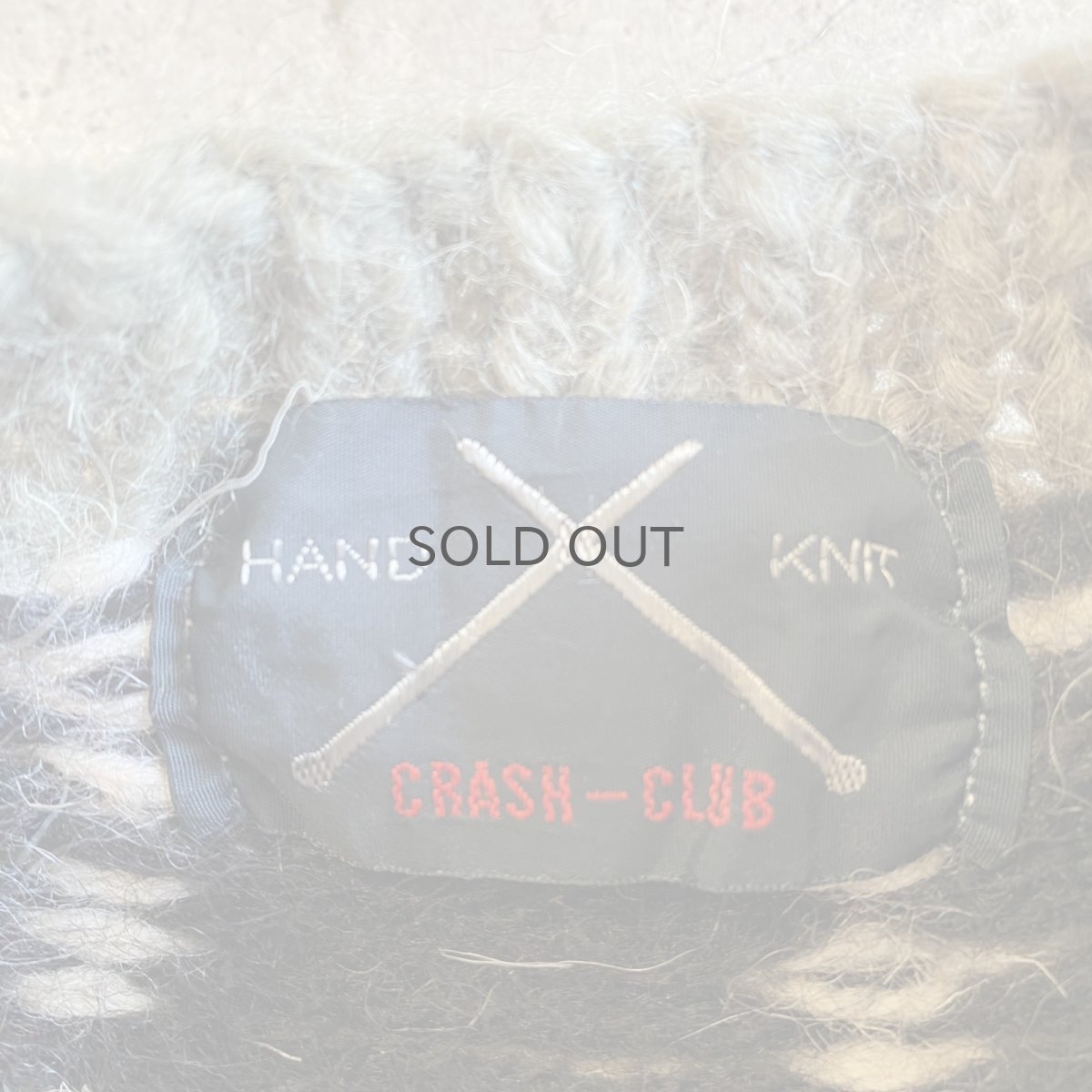 画像11: POINT PATTERN COLOR DESIGN HAND KNIT SWEATER / Ladies M (11)