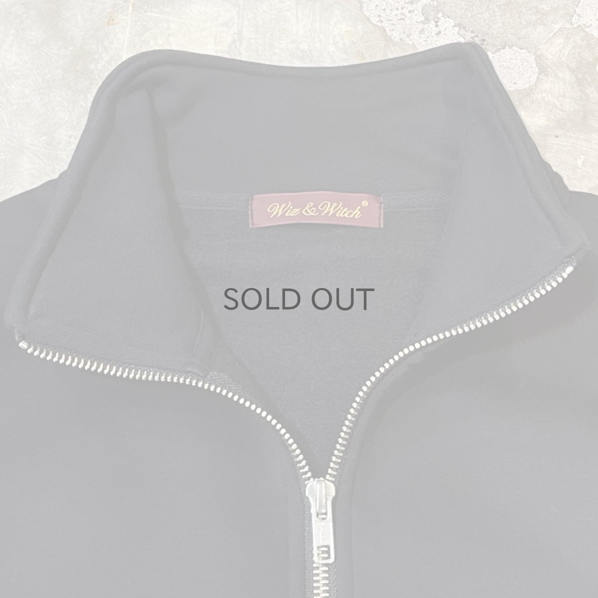 画像10: 【Wiz&Witch】"UNITED" SPORTY HALF ZIP SWEAT / OS (10)