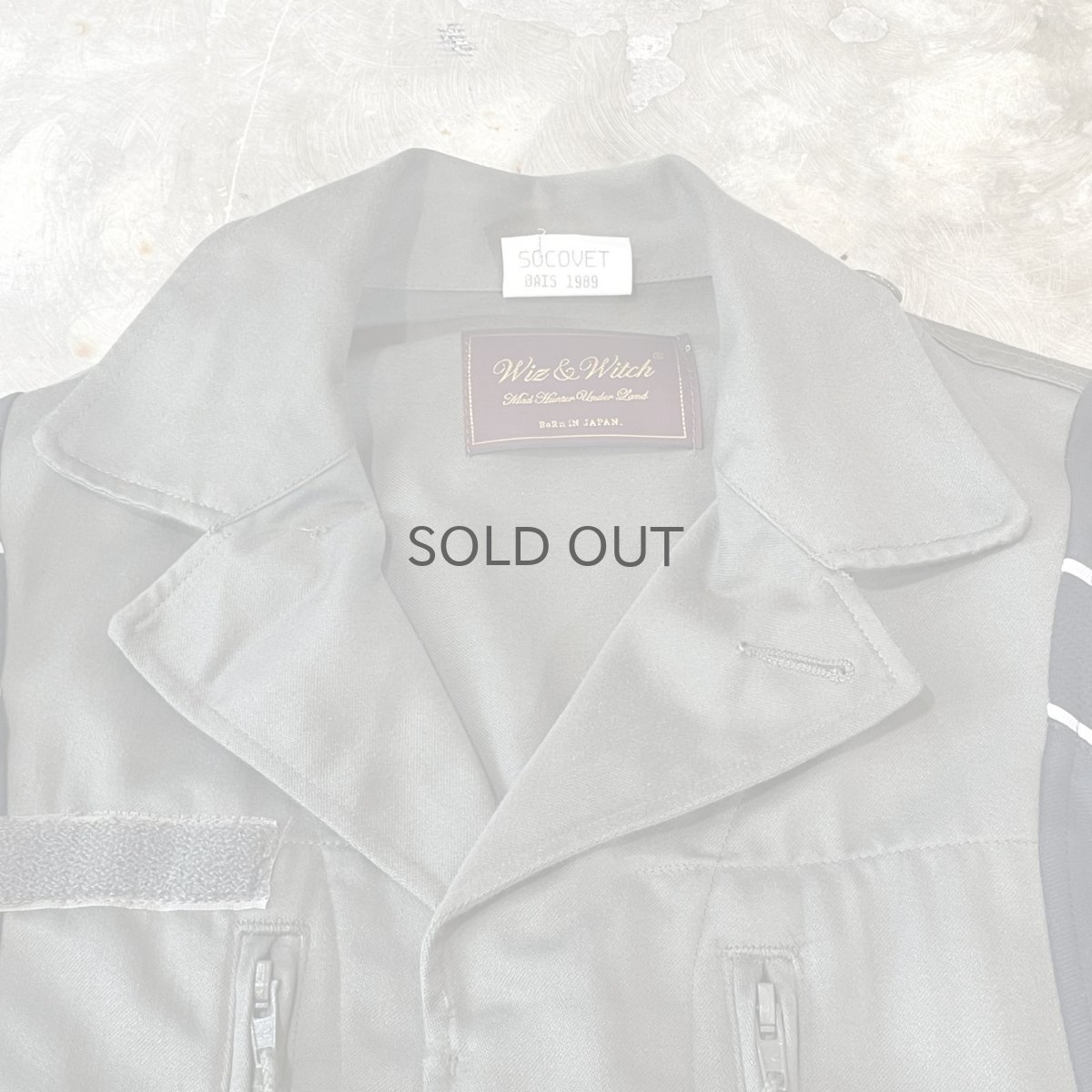 画像10: 【Wiz&Witch】"UNITED" SPORTY MILITARY JACKET / OS (10)