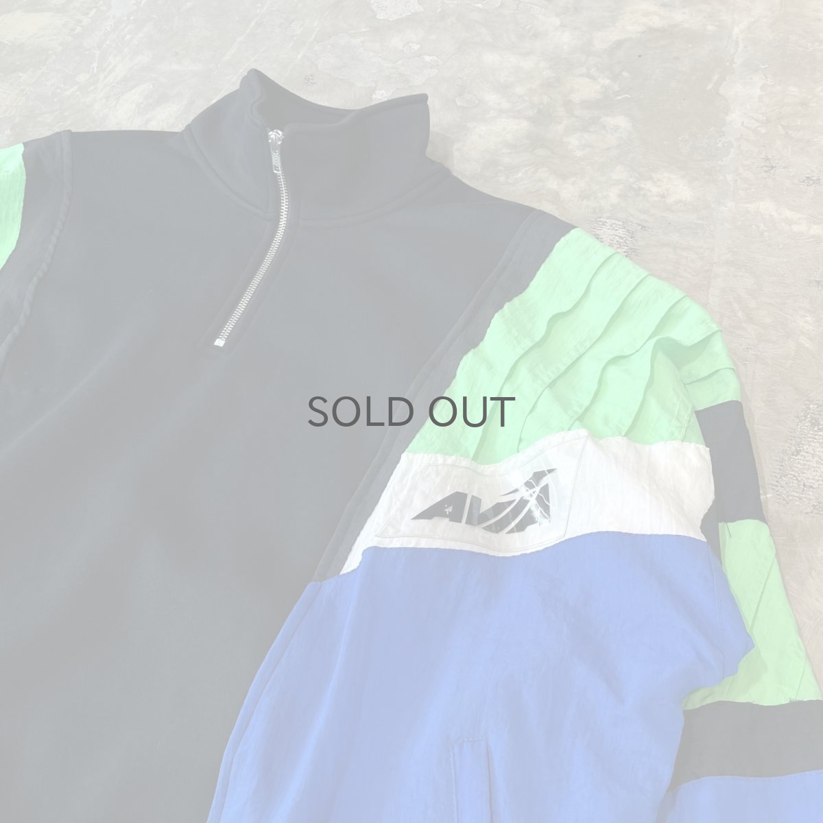 画像4: 【Wiz&Witch】"UNITED" SPORTY HALF ZIP SWEAT / OS (4)