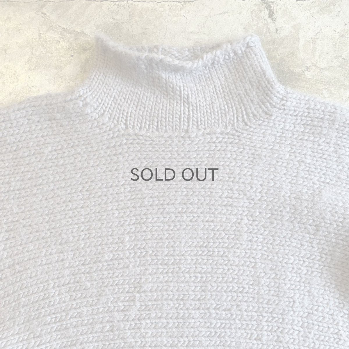 画像6: DESIGN LINE COLOR KNIT SWEATER / Ladies S(M) / MADE IN ITALY (6)