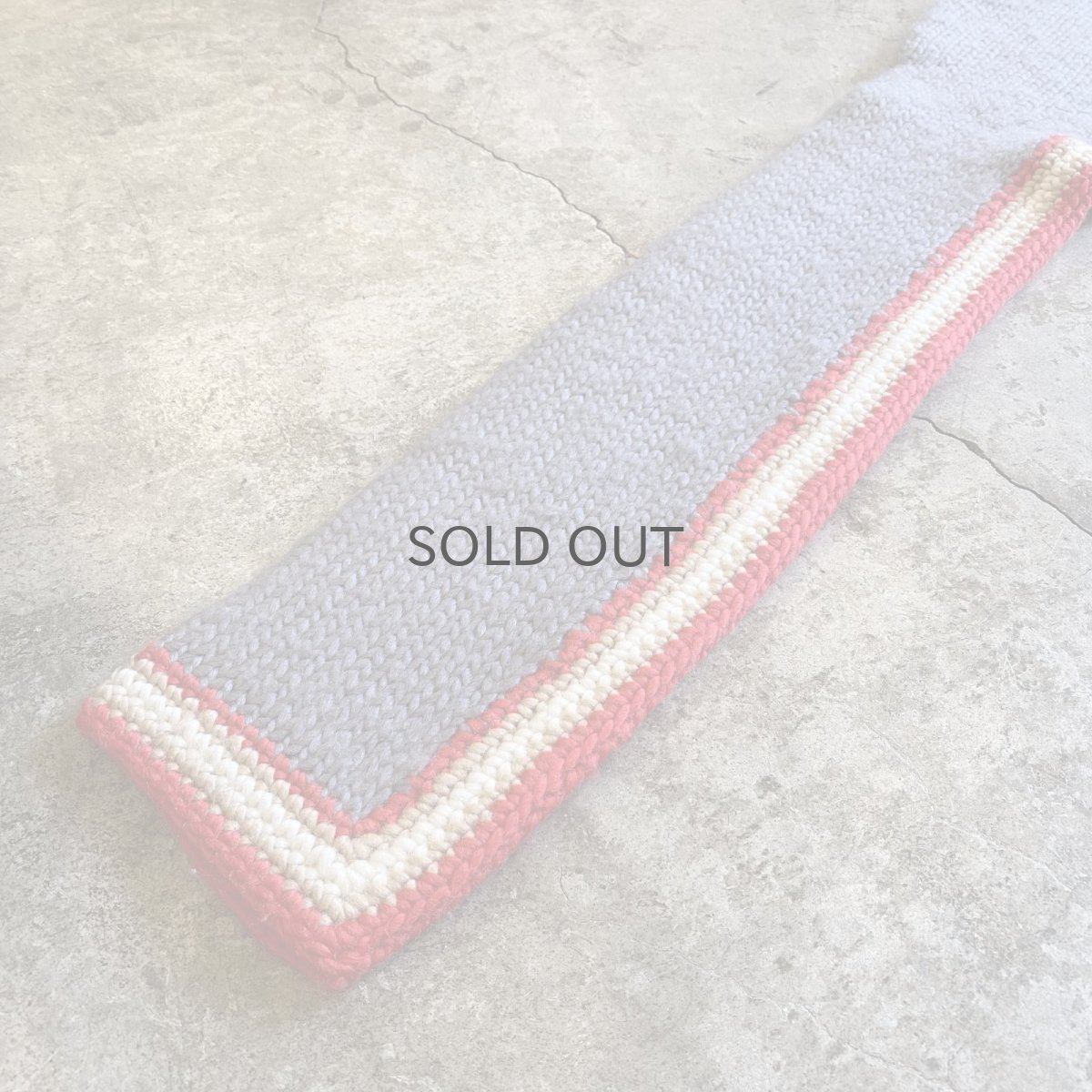 画像8: DESIGN LINE COLOR KNIT SWEATER / Ladies S(M) / MADE IN ITALY (8)