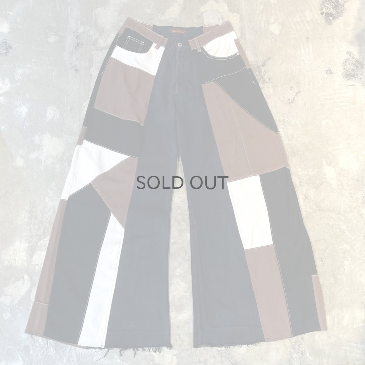 画像1: 【Wiz&Witch】"UNITED" PATCHWORK DENIM PANTS / OS (1)