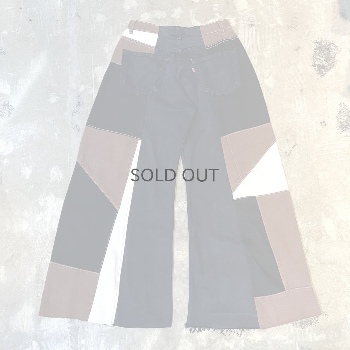 画像2: 【Wiz&Witch】"UNITED" PATCHWORK DENIM PANTS / OS (2)