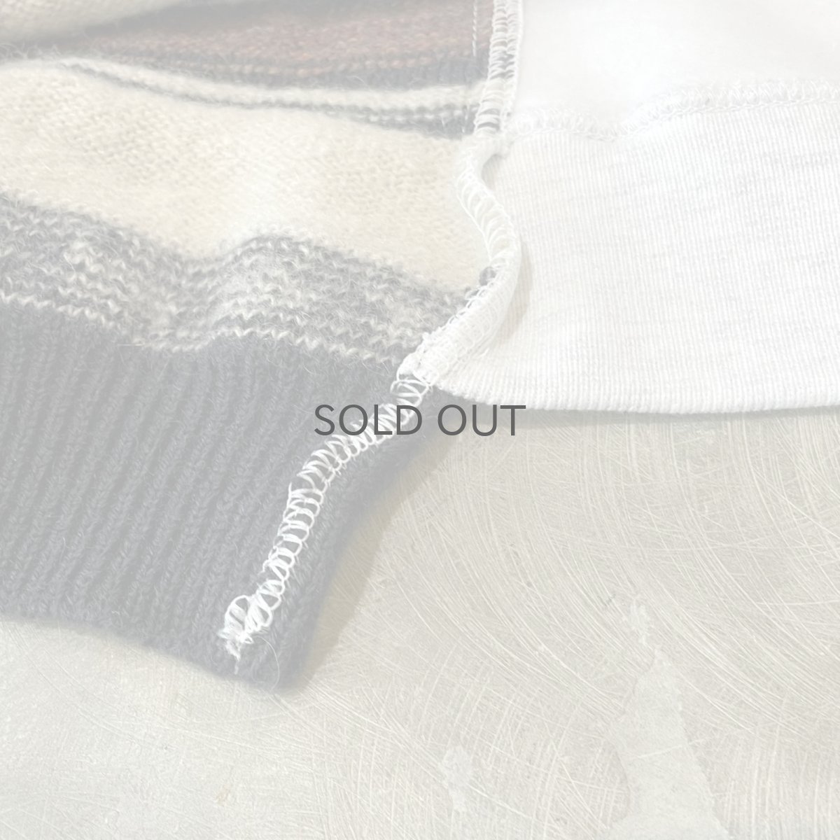 画像8: 【Wiz&Witch】"UNITED" TWO FACE HALF ZIP SWEATER / OS (8)