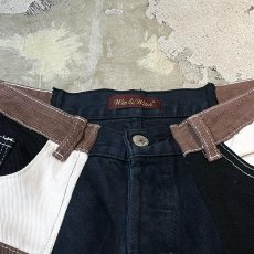 画像10: 【Wiz&Witch】"UNITED" PATCHWORK DENIM PANTS / OS (10)